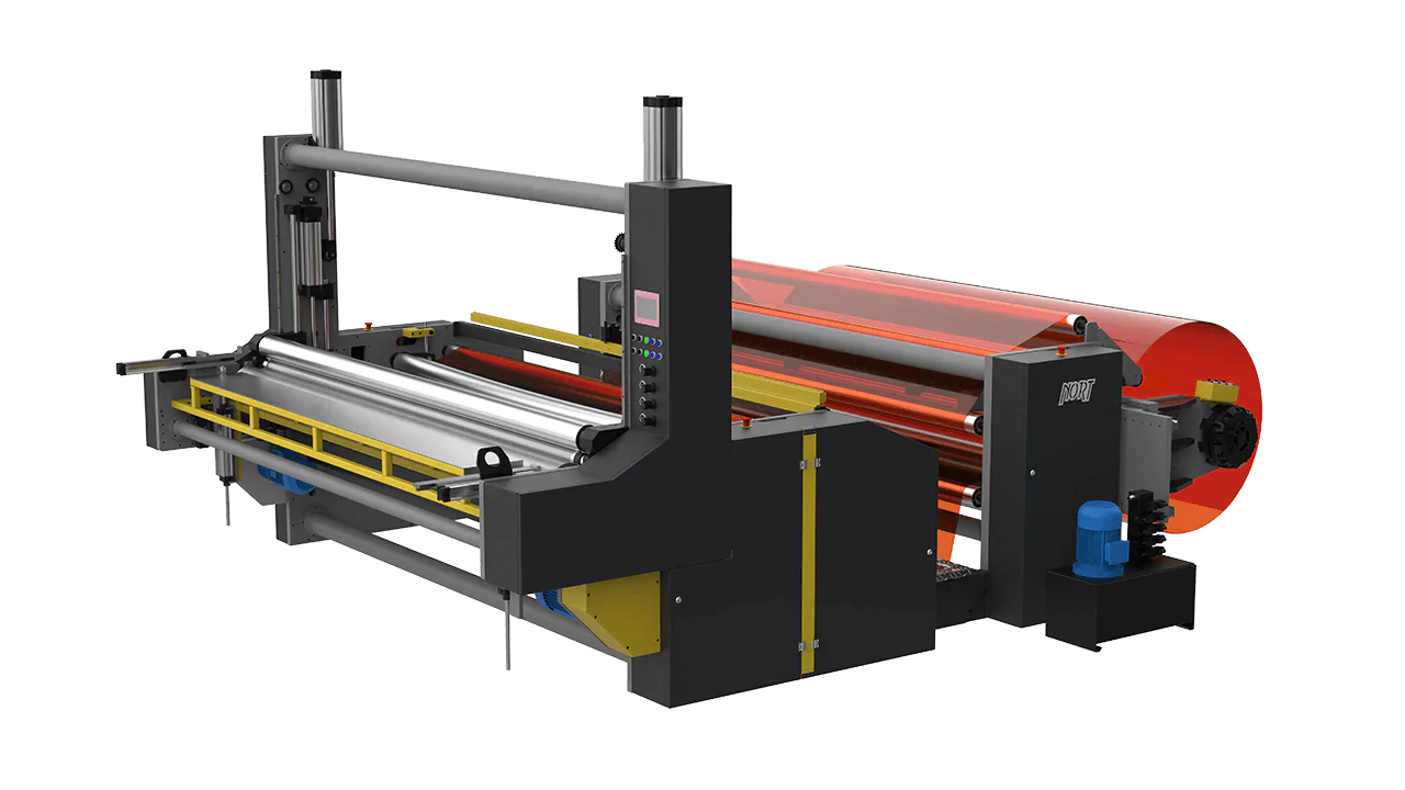 3200 CARDBOARD TUBE METER REWINDING MACHINE