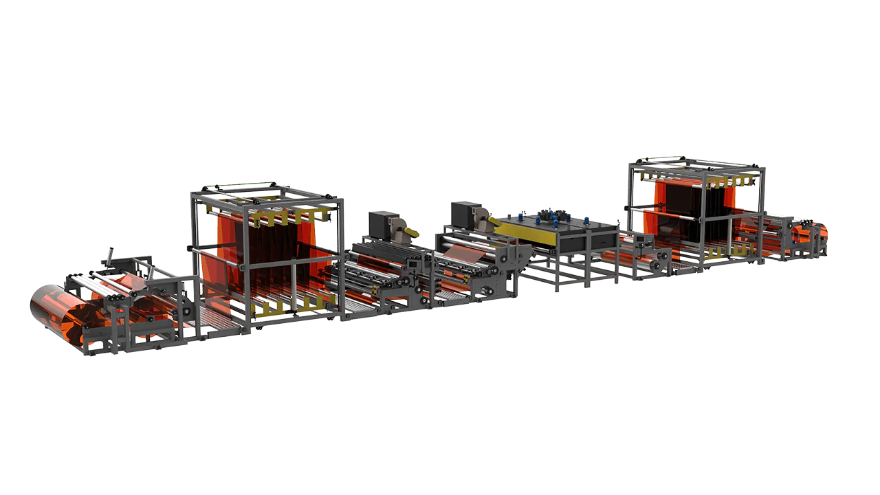3400 LAMINATION LAC CANVAS PATTERN MACHINE